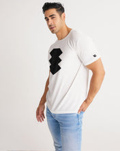 Load image into Gallery viewer, 3 Diamonds Collection White  black diamonds Men&#39;s Designer T-shirt
