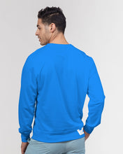 Load image into Gallery viewer, Blue sweatshirt Don&#39;t Be Seen Be Remembered Men&#39;s Classic French Terry Crewneck Pullover
