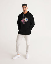 Load image into Gallery viewer, Black hoodie original eye blue Men&#39;s Hoodie Crazy Eye Collection
