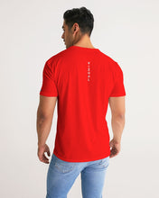 Load image into Gallery viewer, 523 Collection Red Designer T-shirt Bubble letters Men&#39;s Tee
