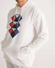 Load image into Gallery viewer, 3 Diamonds Collection White hoodie original 3 diamonds Men&#39;s Hoodie
