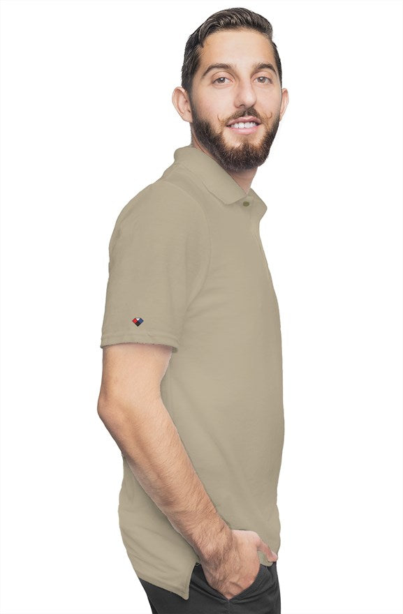 Vizual Diamond gildan cotton polo