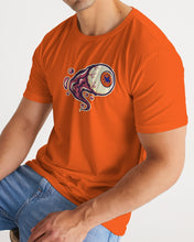 Load image into Gallery viewer, Orange Tee Shirt Purple Eye Men&#39;s Tee
