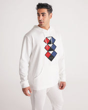 Load image into Gallery viewer, 3 Diamonds Collection White hoodie original 3 diamonds Men&#39;s Hoodie
