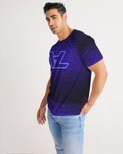 Load image into Gallery viewer, nvlblueneon Brick logo Men&#39;s Tee
