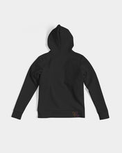 Load image into Gallery viewer, Women&#39;s black hoodie with Original Vizual Logo Women&#39;s Hoodie
