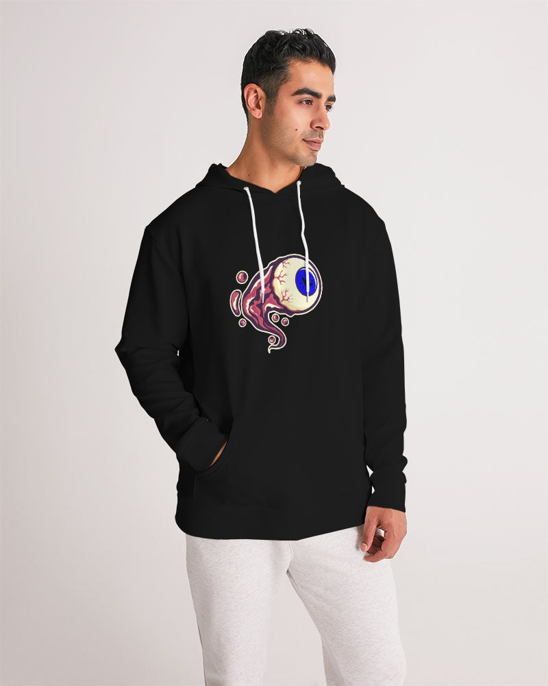 Black hoodie original  eye royal blue Men's Hoodie Crazy Eye Collection