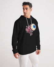 Load image into Gallery viewer, Black hoodie original eye blue Men&#39;s Hoodie Crazy Eye Collection
