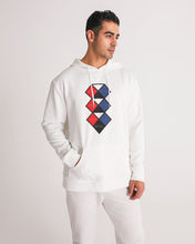 Load image into Gallery viewer, 3 Diamonds Collection White hoodie original 3 diamonds Men&#39;s Hoodie
