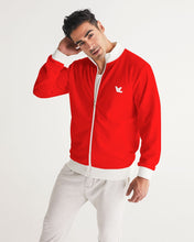 Load image into Gallery viewer, Red Men&#39;s Track Jacket
