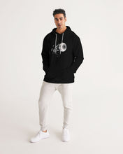 Load image into Gallery viewer, Black Hoodie original eye b&amp;w Men&#39;s Hoodie Crazy Eye Collection
