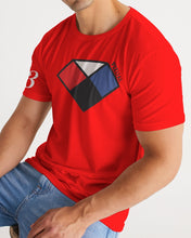 Load image into Gallery viewer, Red t-shirt Vizual Diamond 523 Collection
