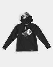 Load image into Gallery viewer, Black Hoodie eye black and white Men&#39;s Hoodie Crazy Eye Collection
