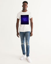 Load image into Gallery viewer, Purple and black brick image tee shirt Men&#39;s Graphic Tee
