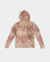 Load image into Gallery viewer, Cream&amp;brown Tie Dye Men&#39;s hoodie Women&#39;s Hoodie
