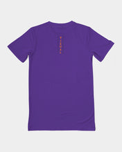 Load image into Gallery viewer, Purple b&amp;w crazy eye t and purple crazy eye pocket t Men&#39;s Everyday Pocket Tee
