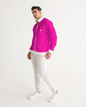 Load image into Gallery viewer, Hot Pink Men&#39;s Track Jacket
