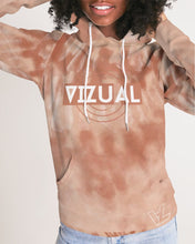 Load image into Gallery viewer, Cream&amp;brown Tie Dye Men&#39;s hoodie Women&#39;s Hoodie
