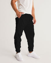 Load image into Gallery viewer, Black with Red logo Men&#39;s Track Pants
