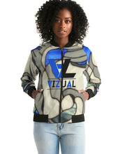 Load image into Gallery viewer, The Virgin Mary stainless design Women&#39;s Bomber Jacket Women&#39;s Bomber Jacket
