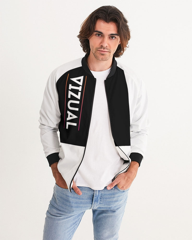 Vizualnakedblackalternate Men's Bomber Jacket