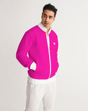 Load image into Gallery viewer, Hot Pink Men&#39;s Track Jacket
