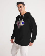 Load image into Gallery viewer, Black hoodie original  eye royal blue Men&#39;s Hoodie Crazy Eye Collection
