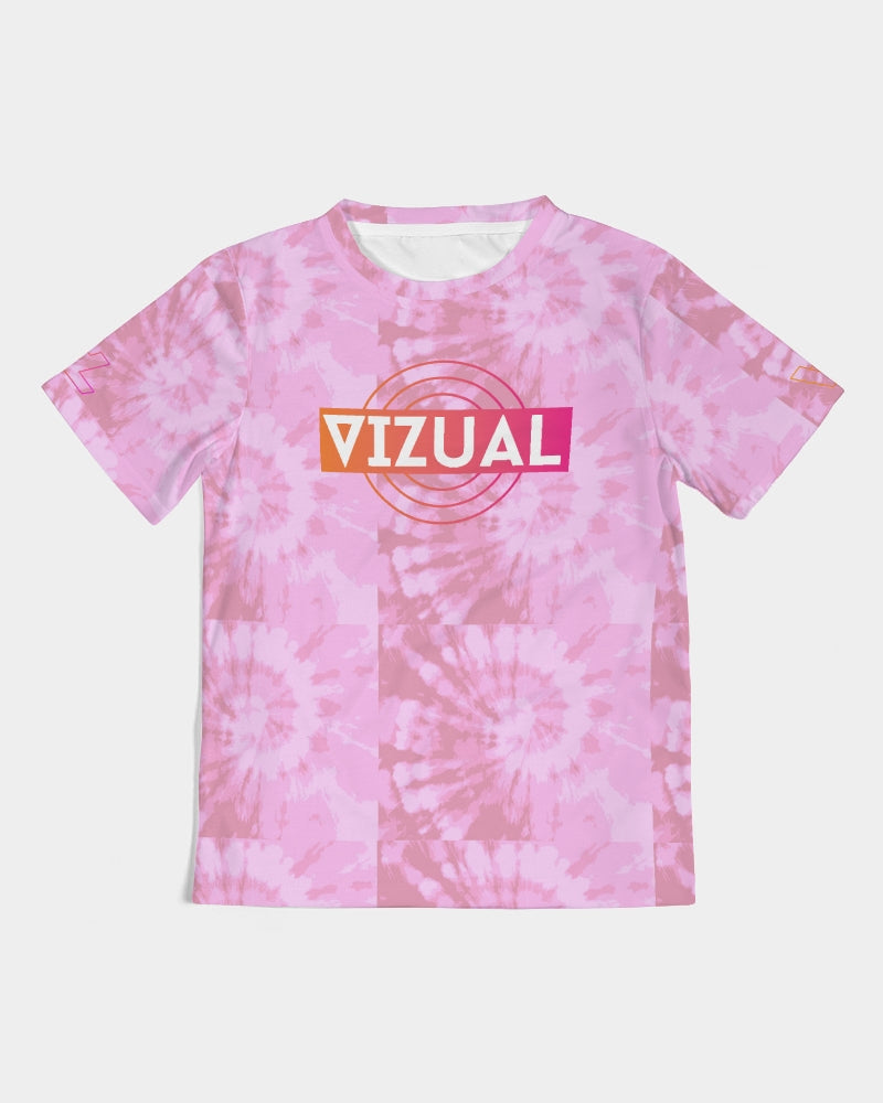 Pink tie dye Kids Tee