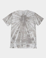 Load image into Gallery viewer, Grey and white tie dye Designer T-shirt Men&#39;s Tee
