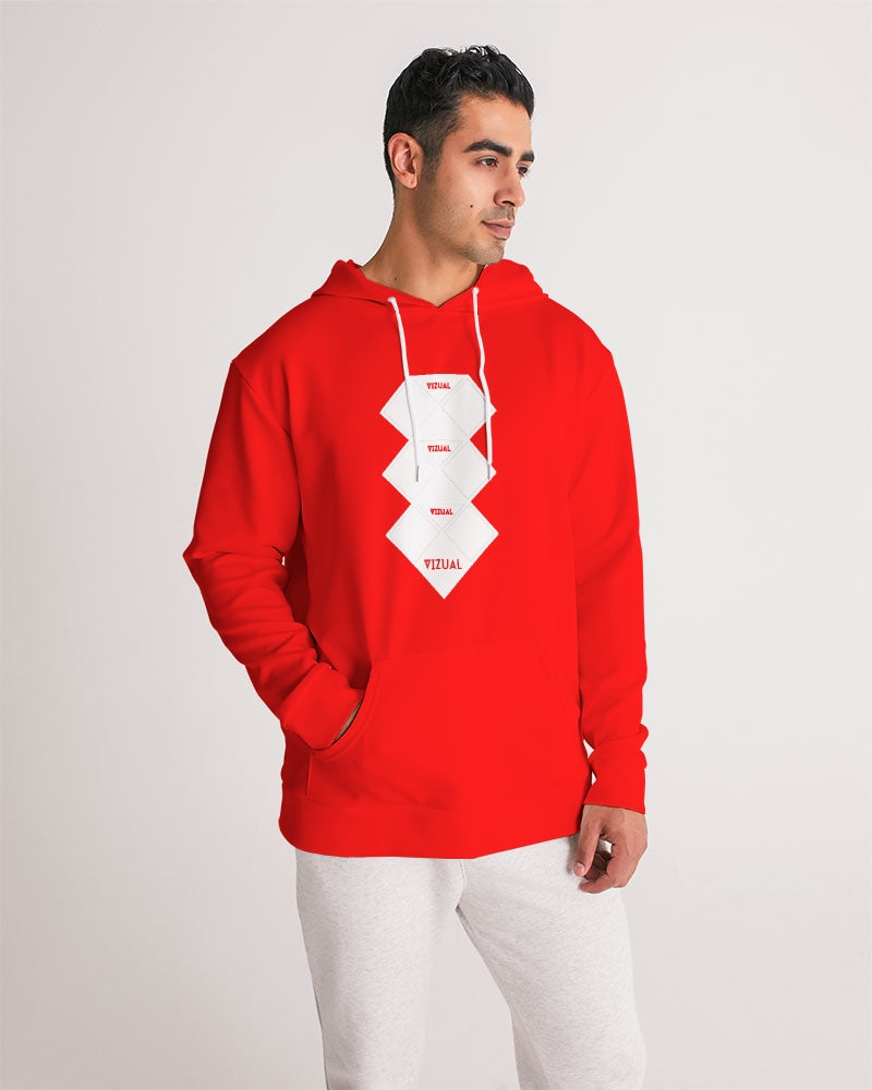 3 Diamonds Collection Red hoodie Men's Hoodie