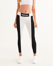 Load image into Gallery viewer, Black and white Women&#39;s Yoga Pants Women Athletic Wear
