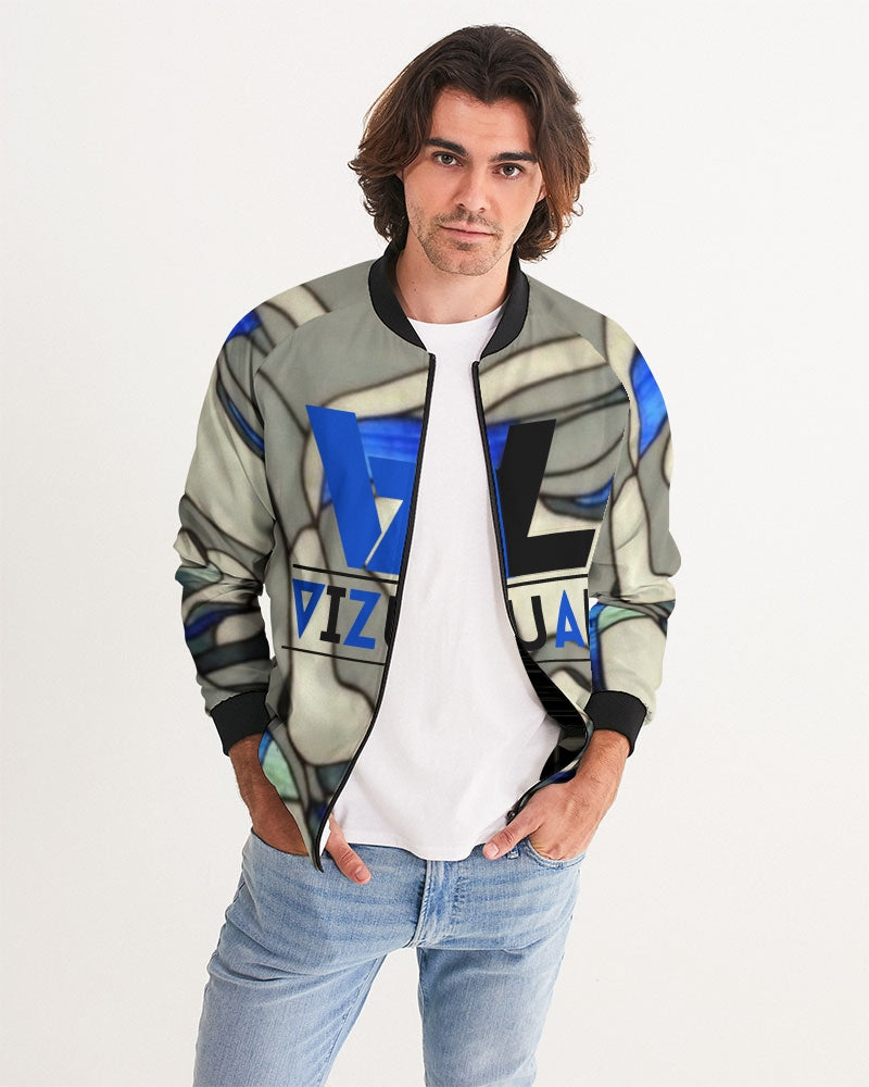 The Virgin Mary stainless design Men's Bomber Jacket