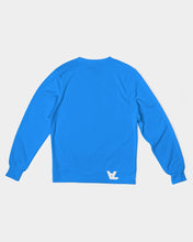 Load image into Gallery viewer, Blue sweatshirt Don&#39;t Be Seen Be Remembered Men&#39;s Classic French Terry Crewneck Pullover
