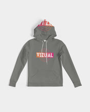 Load image into Gallery viewer, Women&#39;s grey hoodie with Optical Illusion logo Women&#39;s Hoodie
