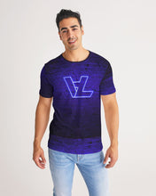 Load image into Gallery viewer, nvlblueneon Brick logo Men&#39;s Tee
