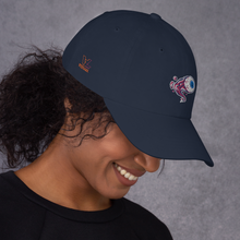 Load image into Gallery viewer, Dad hat Crazy Eye Collection Blue Eye (more colors available)
