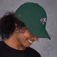 Load image into Gallery viewer, Dad hat Crazy Eye Collection Blue Eye (more colors available)
