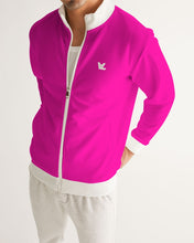 Load image into Gallery viewer, Hot Pink Men&#39;s Track Jacket
