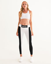 Load image into Gallery viewer, Black and white Women&#39;s Yoga Pants Women Athletic Wear
