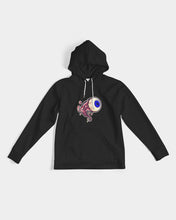 Load image into Gallery viewer, Black hoodie original  eye royal blue Men&#39;s Hoodie Crazy Eye Collection
