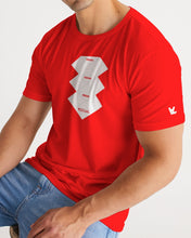 Load image into Gallery viewer, 3 Diamonds Collection Red Men&#39;s Designer T-shirt
