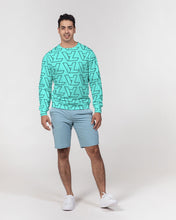 Load image into Gallery viewer, &quot;Vizúal on Repeat&quot; Logo Men&#39;s Classic French Terry Crewneck Pullover
