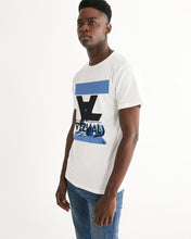 Load image into Gallery viewer, Carolina Blue Graphic T-shirt with Navy logo Men&#39;s Graphic Tee
