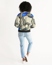 Load image into Gallery viewer, The Virgin Mary stainless design Women&#39;s Bomber Jacket Women&#39;s Bomber Jacket
