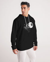 Load image into Gallery viewer, Black Hoodie original eye b&amp;w Men&#39;s Hoodie Crazy Eye Collection
