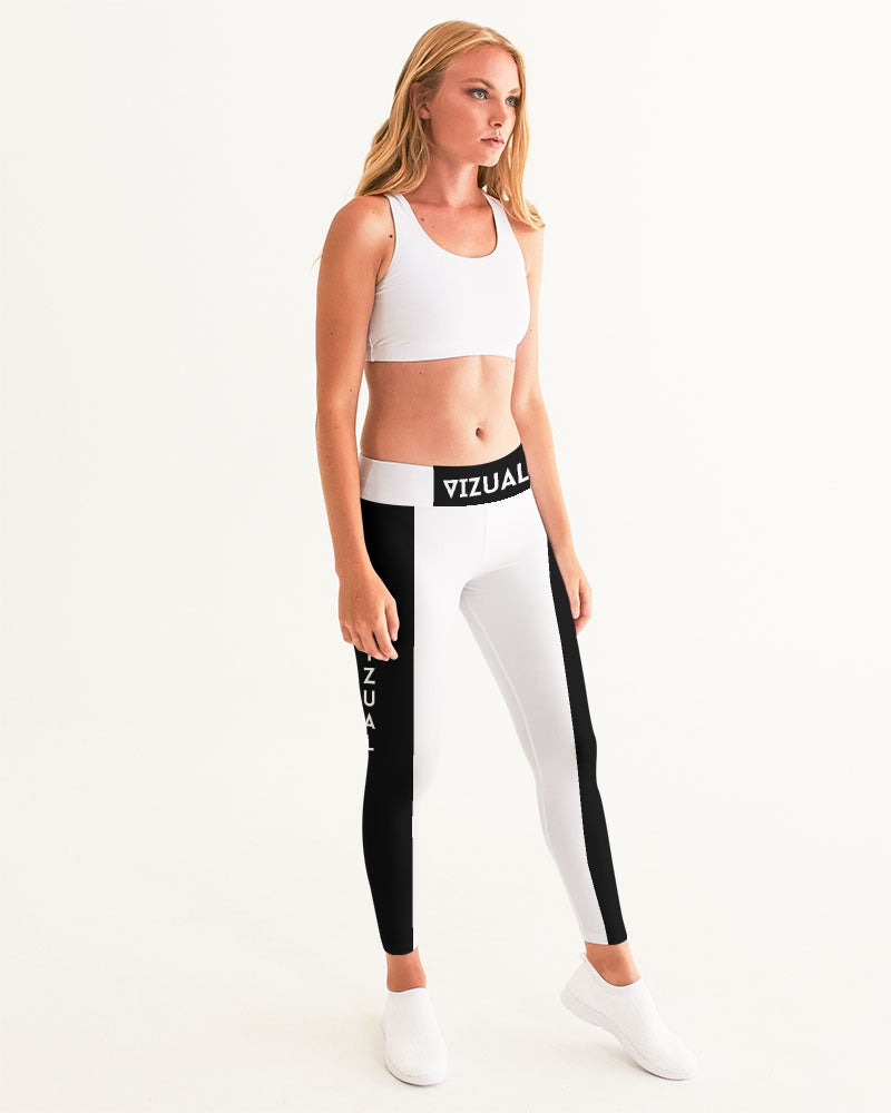 Black and white Women's Yoga Pants Women Athletic Wear