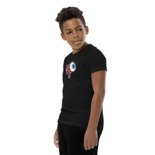 Load image into Gallery viewer, Youth Short Sleeve T-Shirt Crazy Eye Collection (more colors available)
