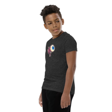 Load image into Gallery viewer, Youth Short Sleeve T-Shirt Crazy Eye Collection (more colors available)
