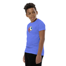 Load image into Gallery viewer, Youth Short Sleeve T-Shirt Crazy Eye Collection (more colors available)
