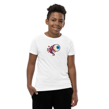 Load image into Gallery viewer, Youth Short Sleeve T-Shirt Crazy Eye Collection (more colors available)
